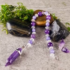 Amethyst Pendulum, Dowsing Pendulum